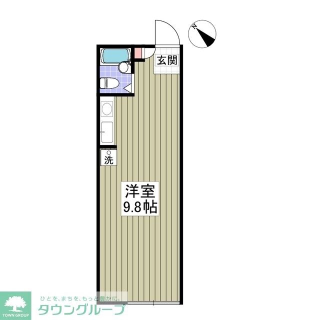 メゾンド・ビューティーの物件間取画像