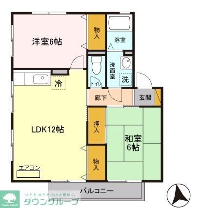 セントポーリアの物件間取画像