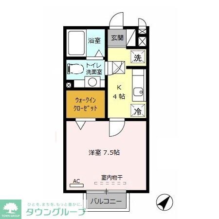 バンブーボックスの物件間取画像