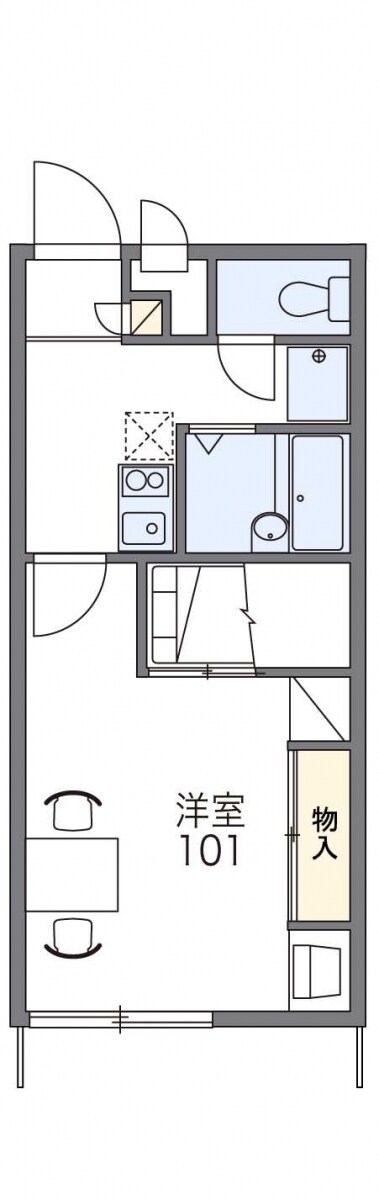 レオパレス池田の物件間取画像