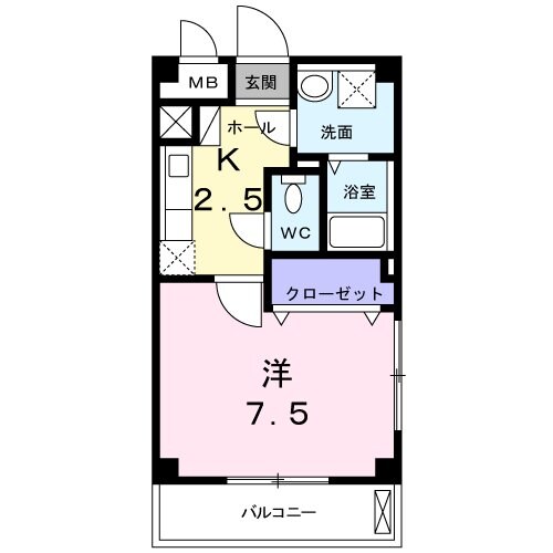 プラムツリーガーデンの物件間取画像