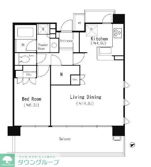 パークアクシス大船の物件間取画像