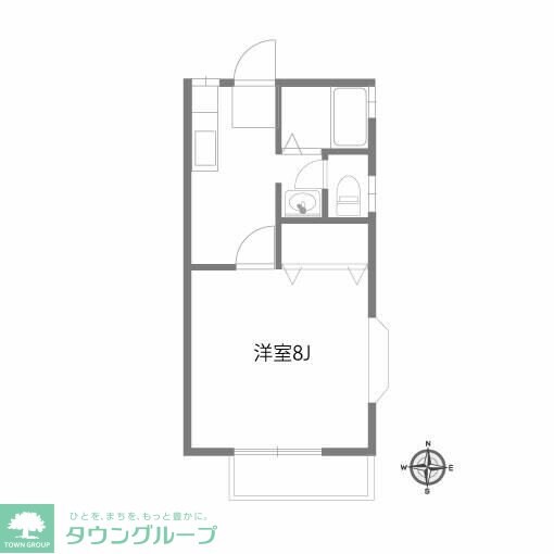 ルミエール2の物件間取画像