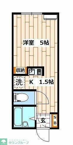 アルモ金沢文庫の物件間取画像