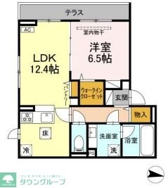 サーフサイドの物件間取画像