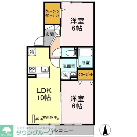 コンフォート湘南山手 Iの物件間取画像