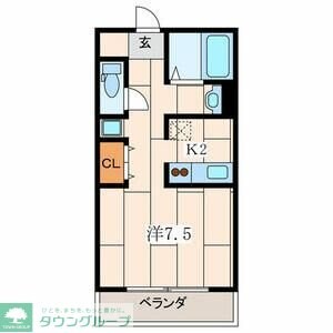 ビラ堀ノ内の物件間取画像