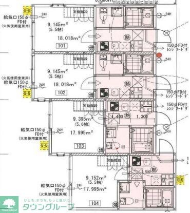 ウィングコートの物件間取画像