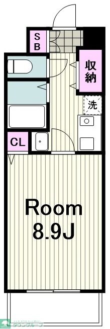 ネクサス大上野比の物件間取画像