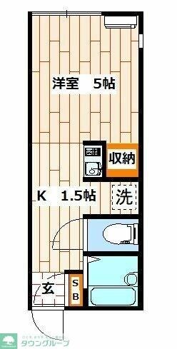 アルモ金沢文庫の物件間取画像