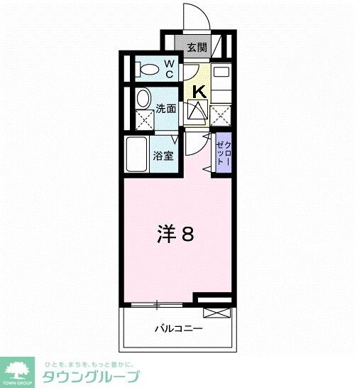 サンライズ レジデンスの物件間取画像