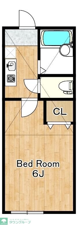 ミラベル三春町の物件間取画像