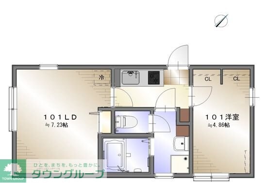 COAST TERRACE 桜山の物件間取画像