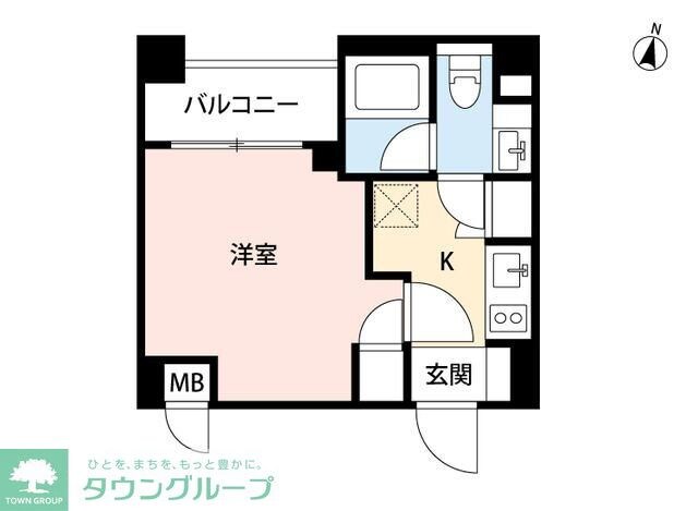 SQUARE CITY YOKOHAMA NEGISHIの物件間取画像
