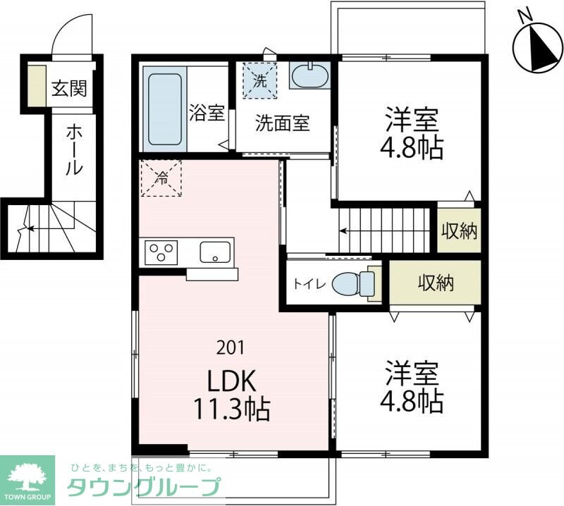 ラウレアIの物件間取画像