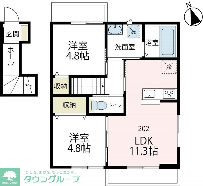 ラウレアIの物件間取画像