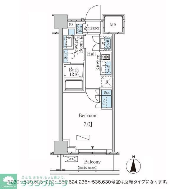 ラティエラ武蔵小杉の物件間取画像