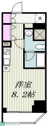 スパシエイラーレ横浜の物件間取画像