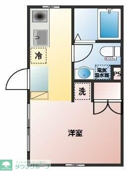 レガリア新丸子の物件間取画像