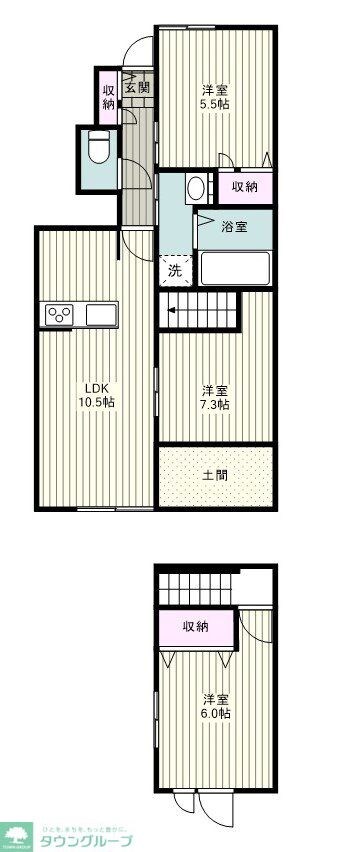AVENTEの物件間取画像