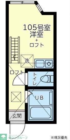 ユナイト日吉ロス・プリモスの物件間取画像