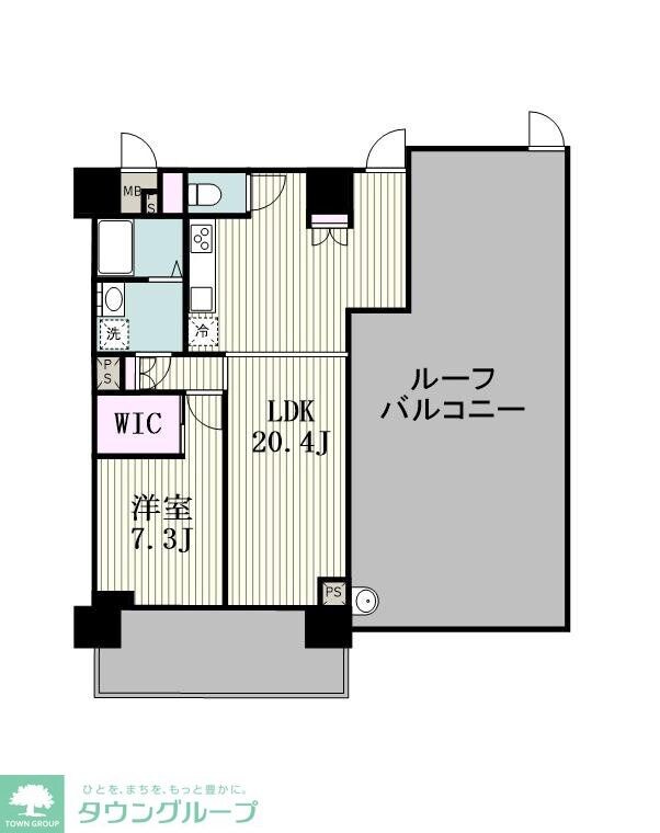 リーラ横浜川和町の物件間取画像