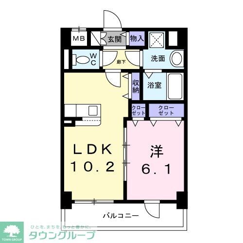 スリールステラの物件間取画像