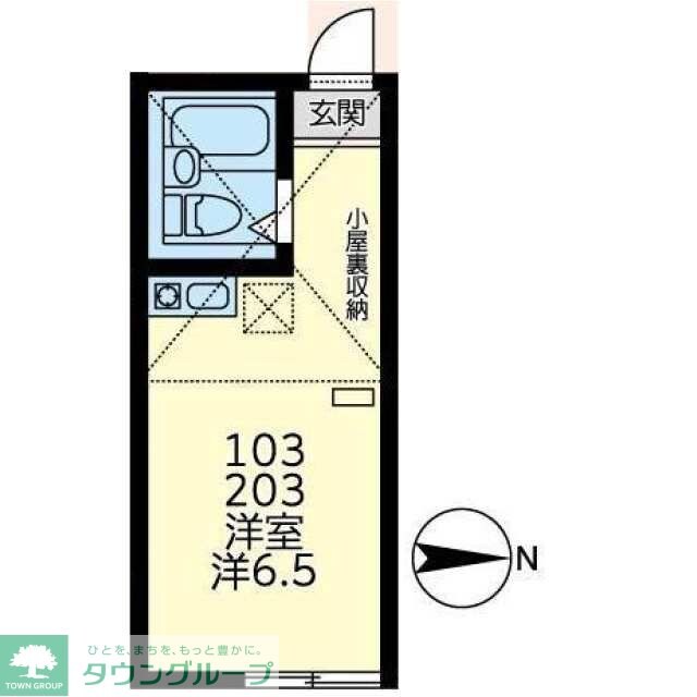 東門前ソレイユの物件間取画像