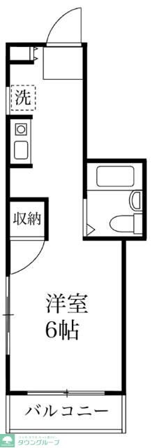 フラット佐藤の物件間取画像