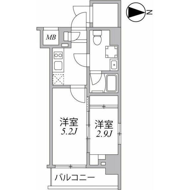 SYFORME住吉の物件間取画像
