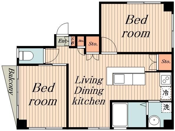 熊谷ビルの物件間取画像