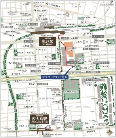 プラウドフラット亀戸の物件内観写真