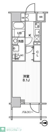 ステージグランデ錦糸町IIの物件間取画像
