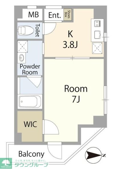 GLANZの物件間取画像