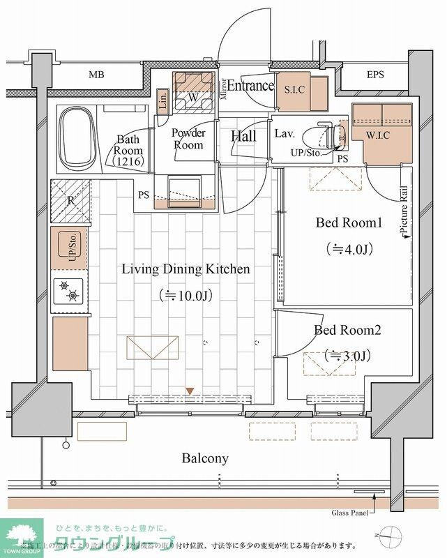 ブランシエスタ木場の物件間取画像