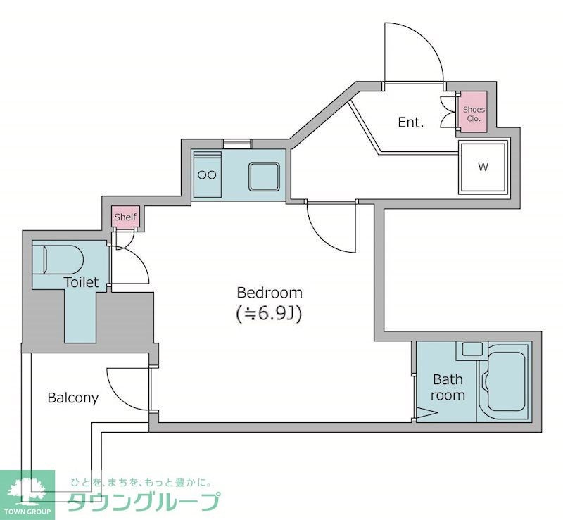 レジディア文京湯島IIの物件間取画像