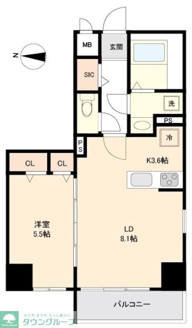 リテラス森下の物件間取画像