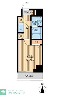 ドゥーエ東陽町の物件間取画像