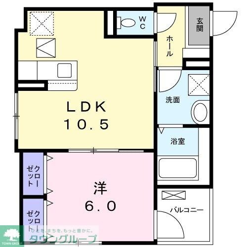 システィコートの物件間取画像