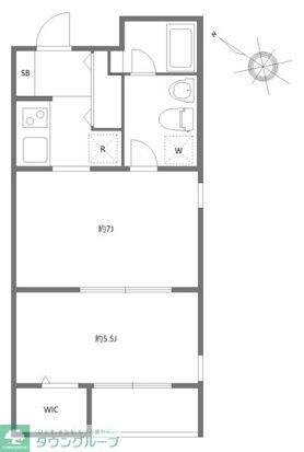 ALIKA曳舟の物件間取画像