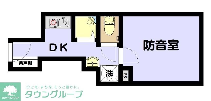 仮称・蛎殻町新築マンションの物件間取画像