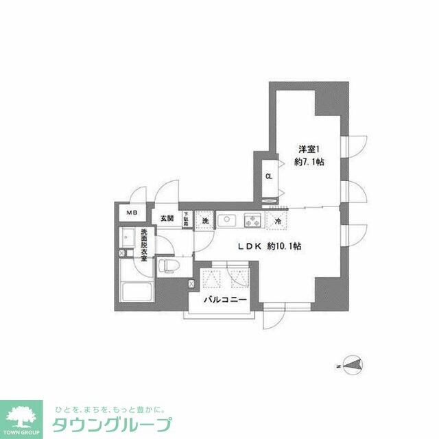 La Vita 東上野の物件間取画像