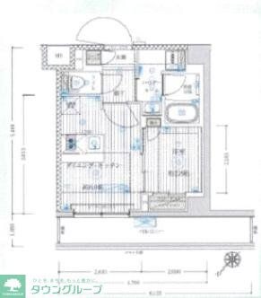 ブライズ鷺沼の物件間取画像