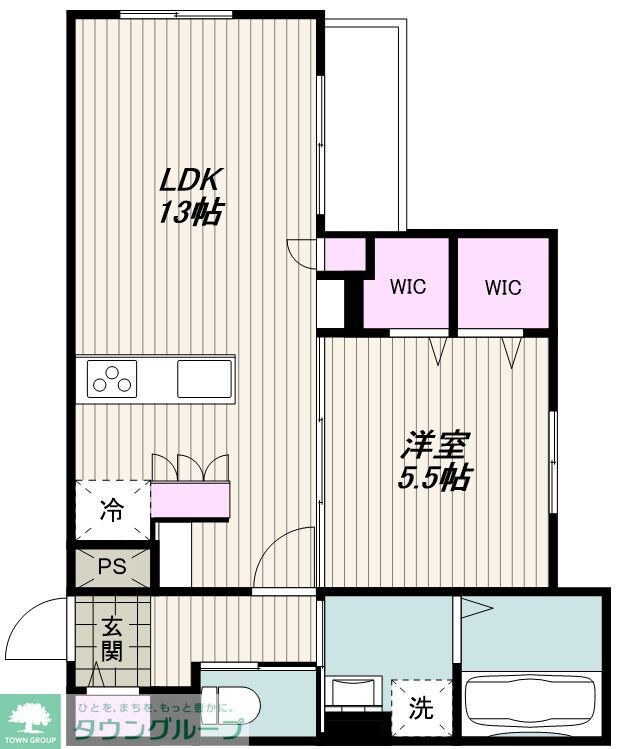 (仮称)坂戸2丁目メゾンの物件間取画像