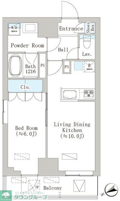 グレースティリアの物件間取画像