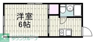 コーポ1652の物件間取画像