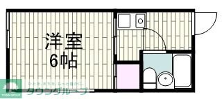 コーポ1652の物件間取画像