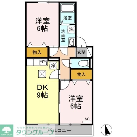 ビューランドの物件間取画像