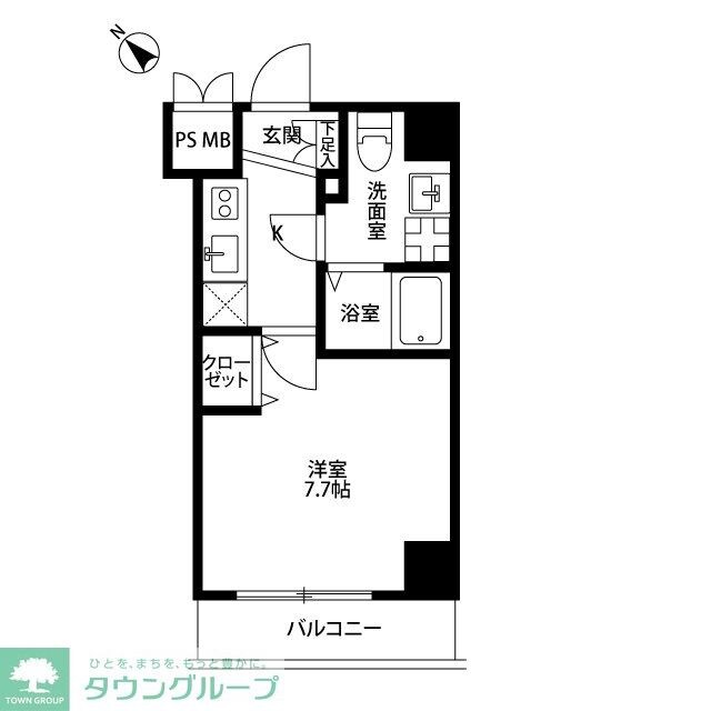 プレール・ドゥーク川崎平間の物件間取画像