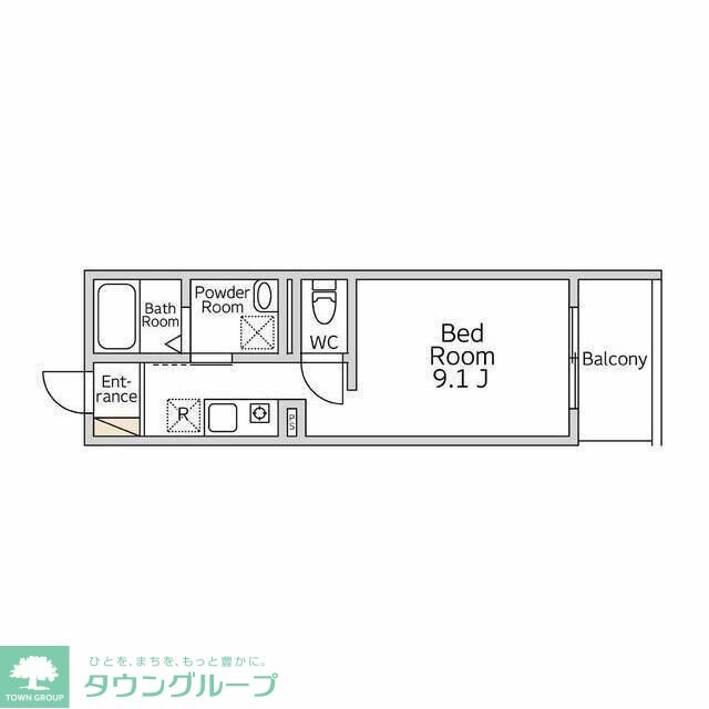 デュエット横浜高田の物件間取画像